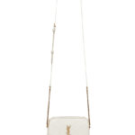 Saint Laurent Gaby Zipped Pouch In Quilted Lambskin